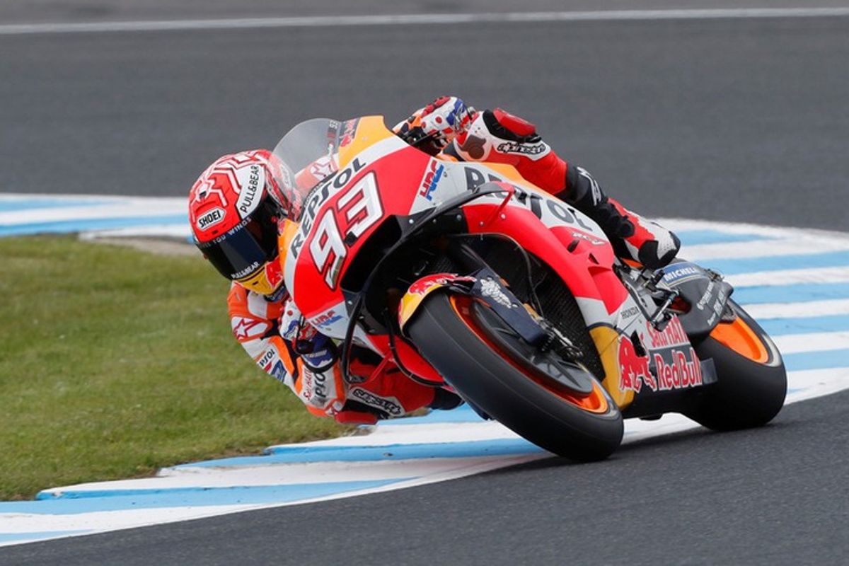Marquez on Phillip Island MotoGP polem
